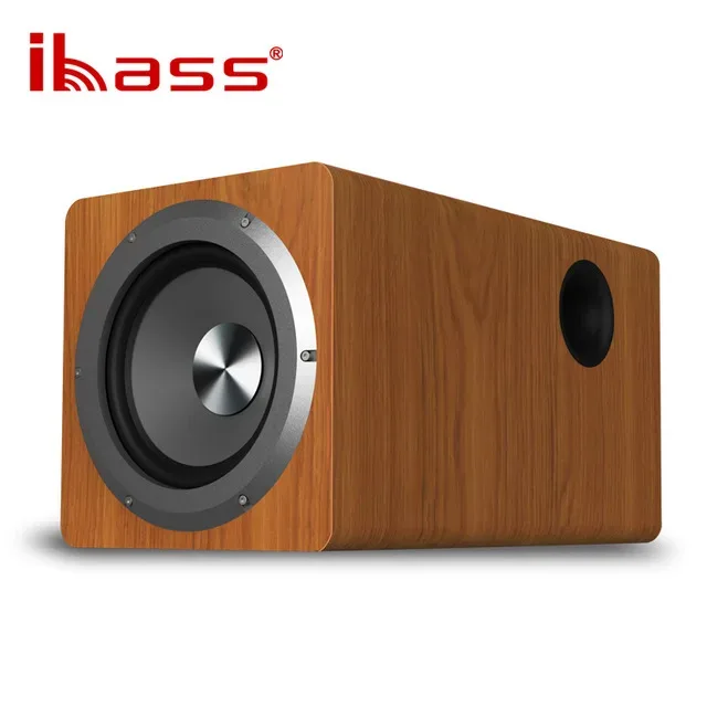 6.5 inç aktif Subwoofer Hoparlör Yüksek güçlü 100 W Süper Bas Ev Sineması Aktif Hoparlörler için Ses sistemi PC Bilgisayar TV Kutusu