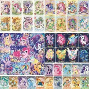 Шынайы My Little Pony картасы Достық мәңгілік 6 7 8 Huiyue сериясы SC SLR SGR UR сүйкімді ханшайым аниме коллекциялық карталар ойыншықтары