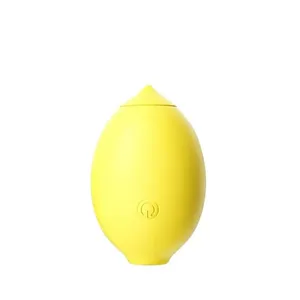 1Set Powerful Vacuum Sucking Lemon Vibrator Oral Nipple Stimulator For Women Female Blowjob Sucker Massager Masturbator Sex Toy