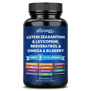 Lutein Zeaxanthin-kapsler - Beskytt blått lys Støtter øyehelse og lysner øynene - Areds 2 Eye Vitamin og Mineral Supplements
