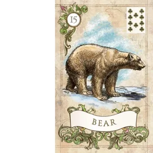 38 Sayfa İngilizce Versiyonu Eski Stil Lenormand Falcılık Kartları 9*6 cm