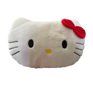*Anime Sanrio Hello Kitty söpö sarjakuva pää pehmotyyny vuodesohva sängyn tyyny auton tyyny napsautustyyny Syntymäpäivälahjat tytölle