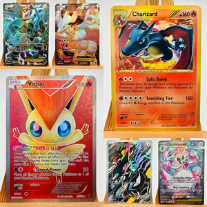 포켓몬 PTCG Charizard Victini Gardevoir 섹시한 신시아 장난감 취미 취미 용품 게임 컬렉션 애니메이션 카드