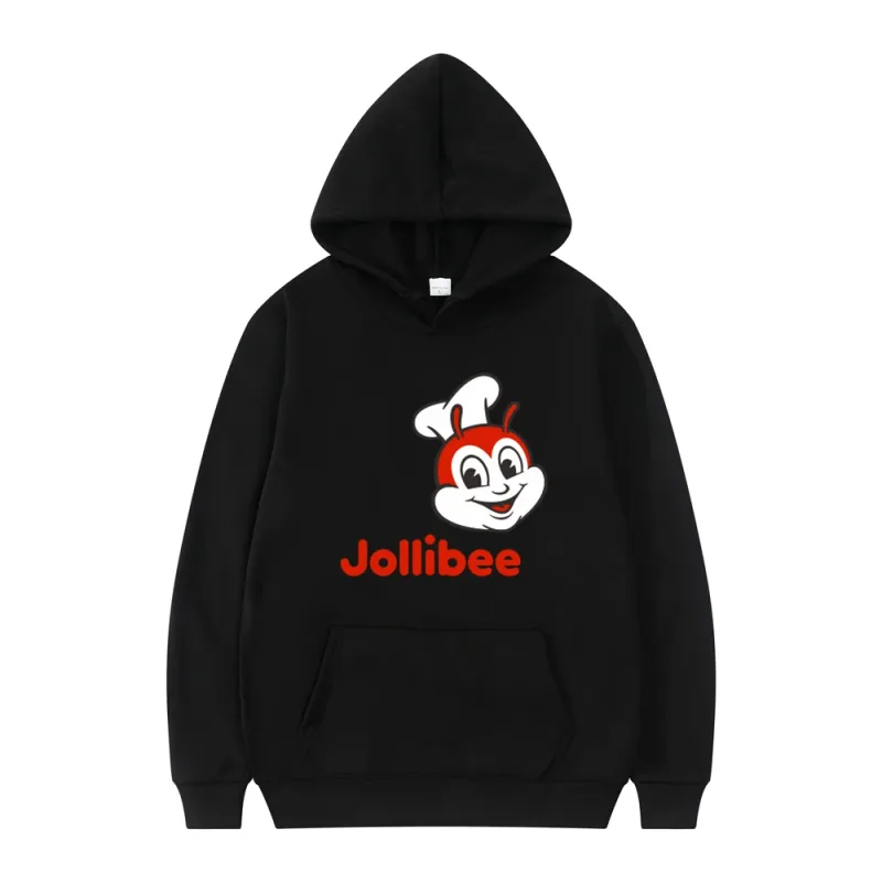 Jollibee Hoodies Γυναικεία ανδρική φούτερ μπλούζες Χειμερινό φθινόπωρο Hip Hop Πουλόβερ Unisex Streetwear