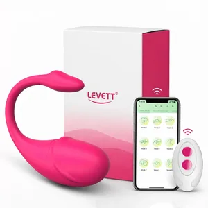 9 Modes Liquid Silicone Egg for Women Couples G Spot Clit Vaginal Vibrator Bluetooth APP Remote Control Adult Sex Toys