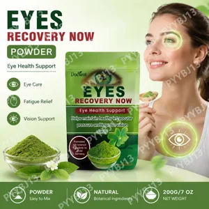 پودر مکمل سلامت چشم Docteat Lutein Zeaxanthin Bilberry Eyebright Zinc Vitamins A C E ترکیب گیاهی 200 گرم 7 اونس