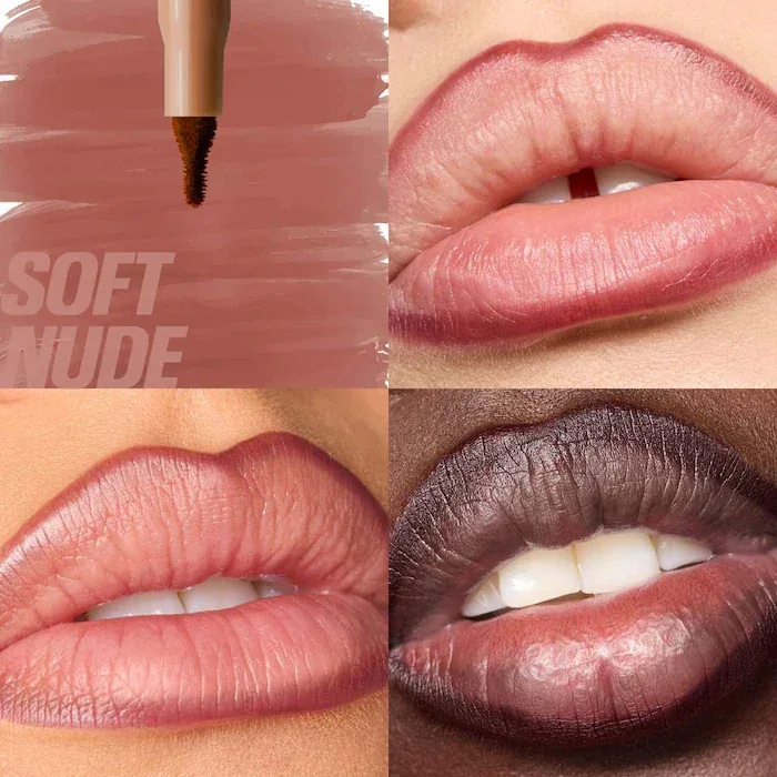 Vandtæt mat læbeliner blyant Rød konturfarvet læbestift Langtidsholdbar non-stick kop Fugtgivende læber Makeup 8 farver fløjl