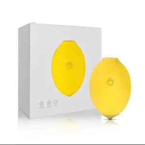 Lemon Vibrating Egg Clit Sucking Licking Sucking Female Sex Toy G-Spot Massager Supplies Vibrating Masturbator
