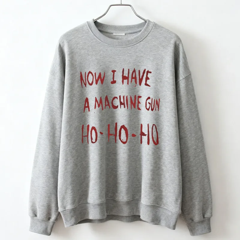 Bây Giờ Tôi Có Một Súng Máy Die Hard Mclane Naktomi Plaza Unisex Dây Nhảy Áo Len Nam Nữ Mới Trong Áo Khoác & Áo Nỉ Chui Đầu