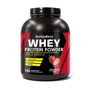 NurtureNova Proteine ​​del Siero di Latte in Polvere 40 Porzioni Mix di Bevande Proteiche per Adulti Cioccolato Matcha Gusto Fragola Nutrizione Quotidiana
