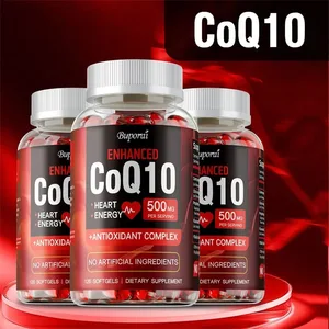 CoQ10-Ergänzung – Superabsorbierendes Antioxidans, gut für Herzgesundheit und Energieproduktion, Coenzym Q10-Vitamin