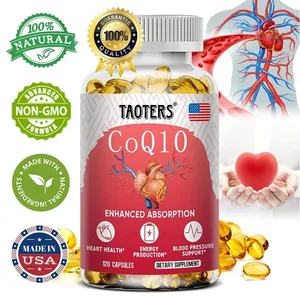 CoQ10 400mg - High Absorption Coenzyme Q-10 Non-GMO Gluten Free Vegan Dietary Vitamin Supplement Antioxidant Support