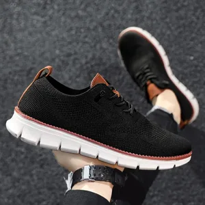 Sabates casuals d'home Breeze Oxfords elegants Sabates transpirables urbanes de negocis formals per a homes Sabatilles de vestir antilliscants per a home