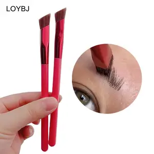 Wild Eyebrow Brush Multifunktion Simuleret Øjenbryn Hår Makeup Brush Contour Øjenskygge Concealer Firkantede makeup børster