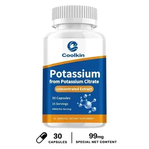 Potasyum Sitrat - Kalp, Kardiyovasküler, Böbrek ve Sinir Sağlığı İçin Temel Mineraller İçeren