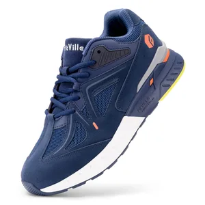FitVille Men's Walking Shoes Extra Wide Lightweight Sneakers para sa Flat Feet Arch Fit Heel Pain Relief Non-Slip Running Shoes