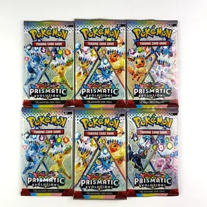 Legújabb 10/50 db-os Pokemon Card Prismatic 151 Evolutions English Booster Battle Pokemon kártyajáték Carte Trading Collection Cards