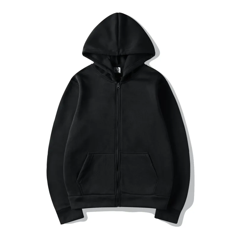 Women Fleece Zip Up Hoodies Running Sports Sweatshirts Fashion Female Classic Casual Zipper Jackets Y2k Hip Hop Streetwear
