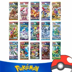 寶可夢卡牌正版原版交易PTCG遊戲日版朱&紫系列收藏怪樹151 SV4A兒童禮物