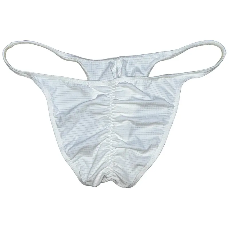 Cuecas ultrafinas de cintura baixa, cuecas de biquíni suaves para homens, calcinha de biquíni com costas macias, cuecas de verão