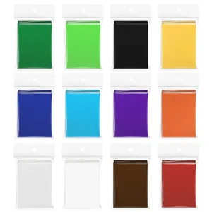 50PCS 66x91mm Matte Solid Standard Size Card Sleeves Toploading Trading Cards Protector Card Cover para sa MGT/PTCG