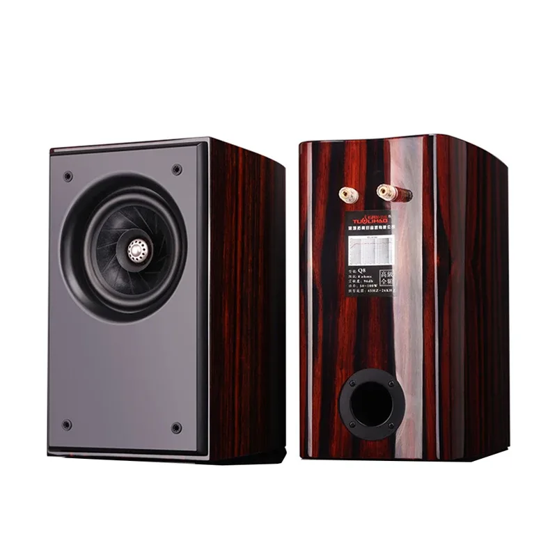 Yeni Q8 6.5 İnç 3. Tam Aralıklı Kitaplık Hoparlör HiFi 8ohm 96dB neodimyum mıknatıslı Sürücü Eşleşen Pasif Çevresel Hoparlör