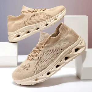 Sapatos De Caminhada Respiráveis ​​De Malha Leve Para Homens
