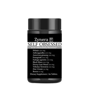 Ashwagandha Shilajit Maca Tablet Pen-is مکمل ضد اکسیداسیون کپسول E-rection برای مردان