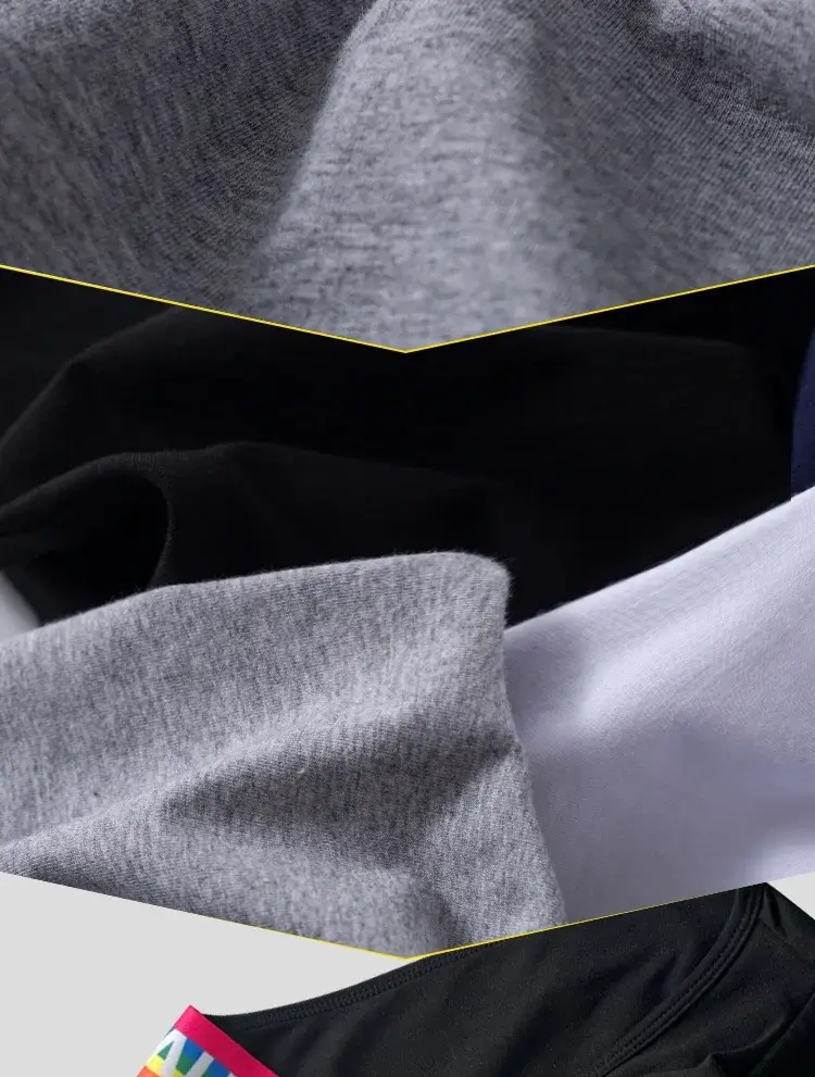 1PCS Slim Low Rise Men Cotton Briefs Heather Grey Rainbow Letter Waistband 3D Pouch Comfort Fashion Mens Underwear