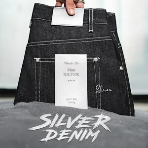 Maden Vintage 13OZ Sliver Denim Jeans fo