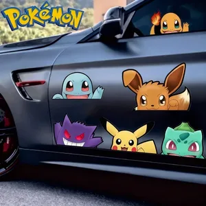20 Phong Cách Pokemon Xe Ô Tô Anime Hình Pikachu Gengar Eevee Charmander Hoạt Hình Dễ Thương Búp Bê Sáng Tạo Miếng Dán Quà Tặng Sinh Nhật