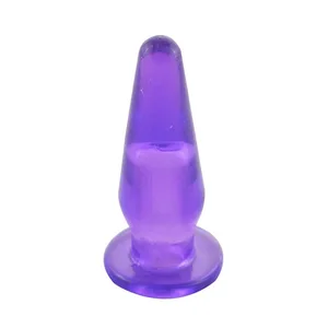 Tiny Anal Plug Finger Sleeve Sex Toys Anus Stopper Butt Plug Jelly Waterproof Beginner First Try Product Couples Lover Games