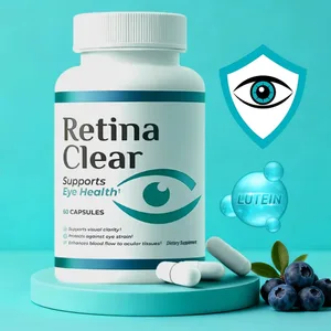 مکمل Vision Support – با لوتئین زیگزانتین کوئرستین ویتامین A روی و زغال اخته – از Visual Clarity Focus 60 کپسول پشتیبانی می کند