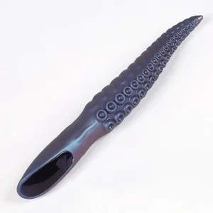 Titreşimli Canavar Yapay Penis Seks Oyuncakları Ahtapot Tentacle Silikon G-spot Klitoris Vibratörler Anal Vajina Meme Stimülasyonu için 7 Modu