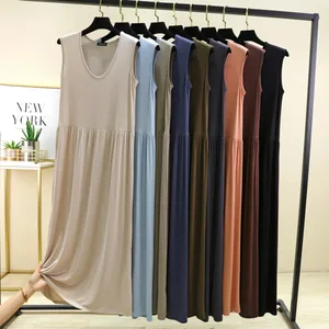 Plus size L to 6XL Women's dress Modal S