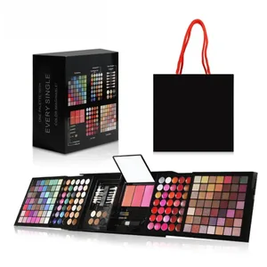 New Multi-function Makeup Kit Full Set Box For Women Waterproof Lips Blush Foundation Beginner Travel Portable Palette