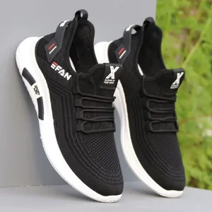 2025 homens sapatos casuais para ao ar livre confortável malha de ar sapatos verão respirável mocassins deslizamento largo em sapatos de caminhada