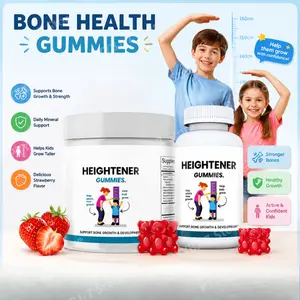 Csontegészségügyi kapszula Gummies Természetes testmagasságnövekedés-kiegészítő gyerekeknek tiniknek és felnőtteknek a csontok erősségének növelésére 60 kapszula