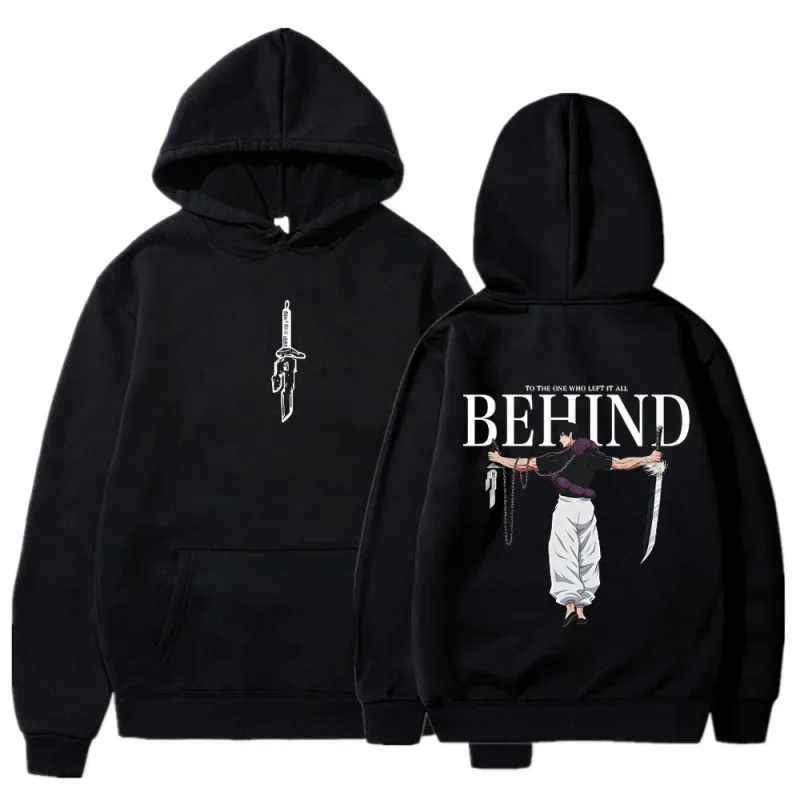 Jujutsu kaisen anime hoodies homens mulheres fushiguro toji manga pulôver com capuz moletom gótico hip hop streetwear roupas masculinas