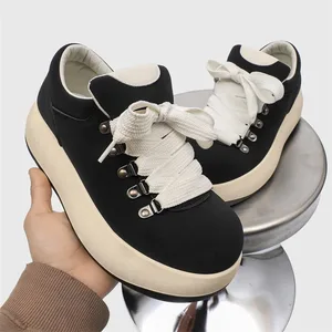 Mataas na Kalidad ng Men's Chunky Sneakers Skate Shoes Oversized Toe Casual Sneakers Komportable Platform Shoes Sapatos para sa mga Mag-aaral