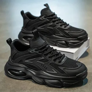 Spring and Autumn New Women's Mesh Breathable Casual Shoes Lightweight Soft Soled Sneakers Thick Soled Non Slip Walking Shoes