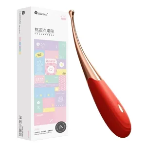Vibrador de silicona de punt G Mini vibrador de 12 velocitats Anal mugró estimulador de clítoris Massatge Massatge Joguines sexuals per a dones Masturbador