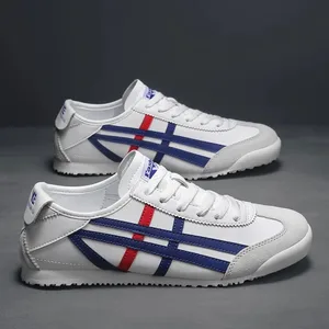 Кроссовки Мужские Męskie buty Moda Outdoor Casual Obuwie Lekkie buty do chodzenia Męskie trampki Zasznurowane mieszkania Zapatillas Hombre
