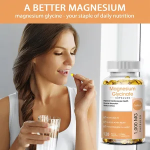 Magnesium Glycinate Supplement with Vitamins To Promote Natural Sleep Reduce Stress and Anxiety and Support Bone Health