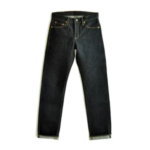 Saucezhan 316xx-18oz jeans masculino selvedge jeans cru reto grosso outono e inverno calças jeans vintage